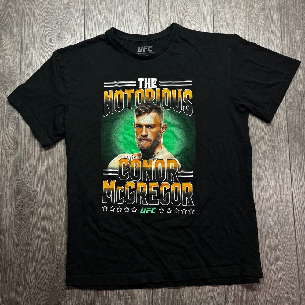 Conor McGregor The NOTORIOUS Shirt Official UFC Size XL Cotton 100% MMA UFC